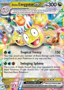 Pokémon Alolan Exeggutor ex (SSP 133)