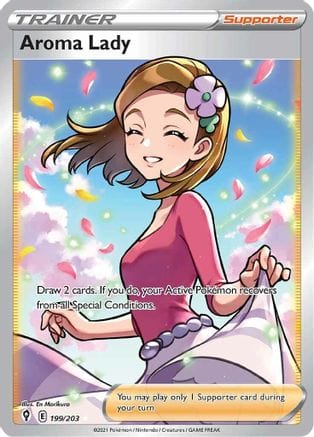 Pokémon Aroma Lady (EVS 199) 91817029