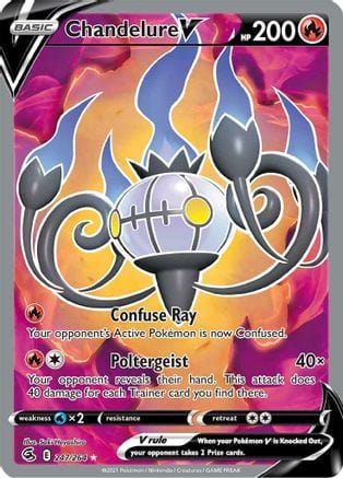 Pokémon Chandelure V (FST 247) 14778437