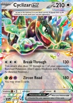 Pokémon Cyclizar ex (SSP 159)