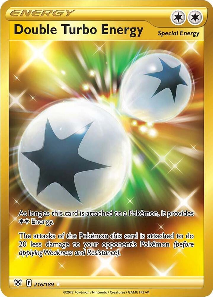 Pokémon Double Turbo Energy (ASR 216)