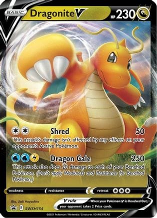 Pokémon Dragonite V (SWSH 154) 46665029