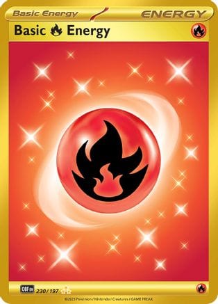 Pokémon Fire Energy (OBF 230) 41675333