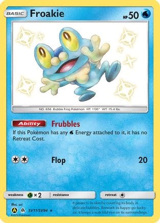 Pokémon Froakie (HIF SV11) 93625413