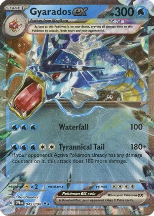 Pokémon Gyarados ex (SVI 045)