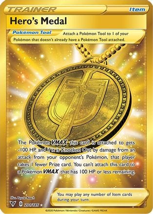 Pokémon Hero's Medal (VIV 201) 01137477