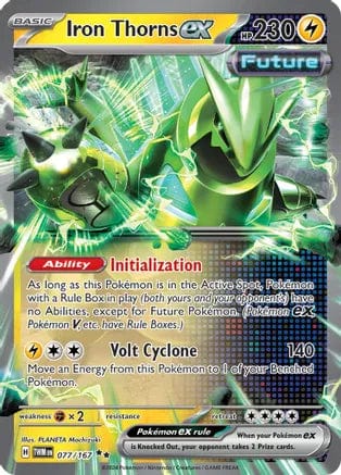 Pokémon Iron Thorns ex (TWM 077)