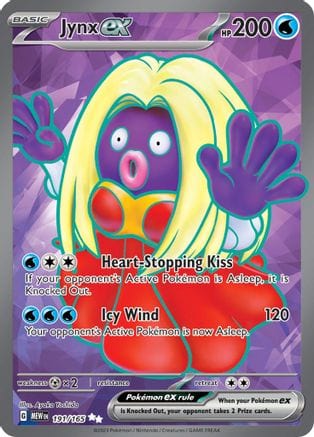 Pokémon Jynx ex (MEW 191) 65530437