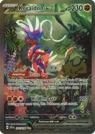 Pokémon Koraidon ex (SVI 247)