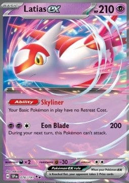 Pokémon Latias ex (SSP 076)