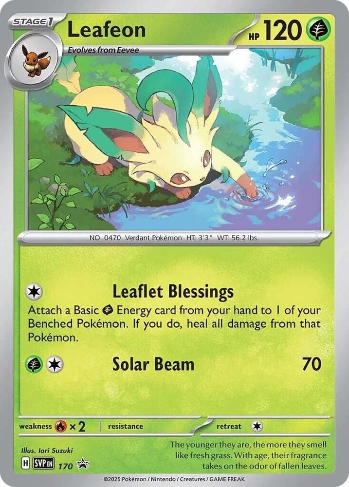 Leafeon (SVP 170) | PokEvolution