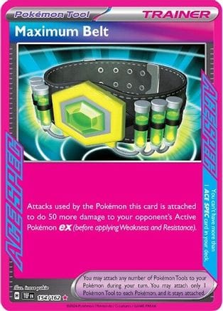 Pokémon Maximum Belt (TEF 154)