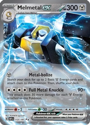 Pokémon Melmetal ex (OBF 153) 57432133