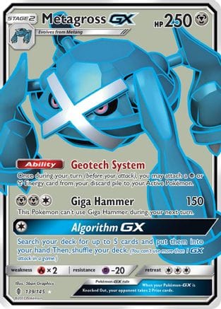 Pokémon Metagross GX (GRI 139) 12266565