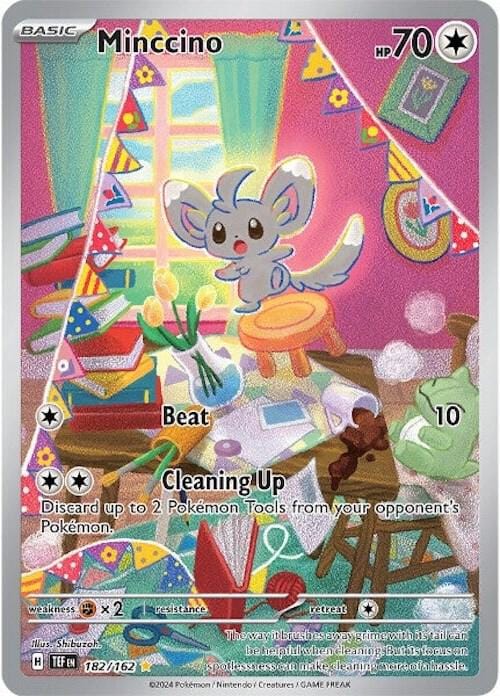 Pokémon Minccino (TEF 182)