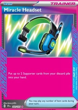 Pokémon Miracle Headset (SSP 183)