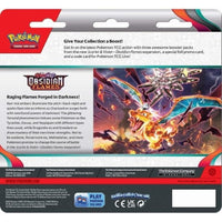 Load image into Gallery viewer, Pokémon Obsidian Flames - 3-Pack Blister
