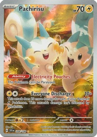 Pokémon Pachirisu (SVI 208) 36304453