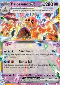 Pokémon Palossand ex (SSP 091)