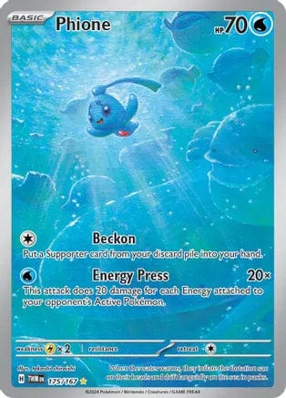 Pokémon Phione (TWM 175)