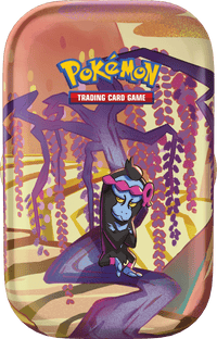 Load image into Gallery viewer, Pokémon Munkidori Pokémon Scarlet &amp; Violet Shrouded Fable Mini Tin 0820650858604

