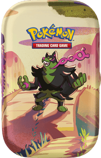 Load image into Gallery viewer, Pokémon Okidogi Pokémon Scarlet &amp; Violet Shrouded Fable Mini Tin 0820650858604
