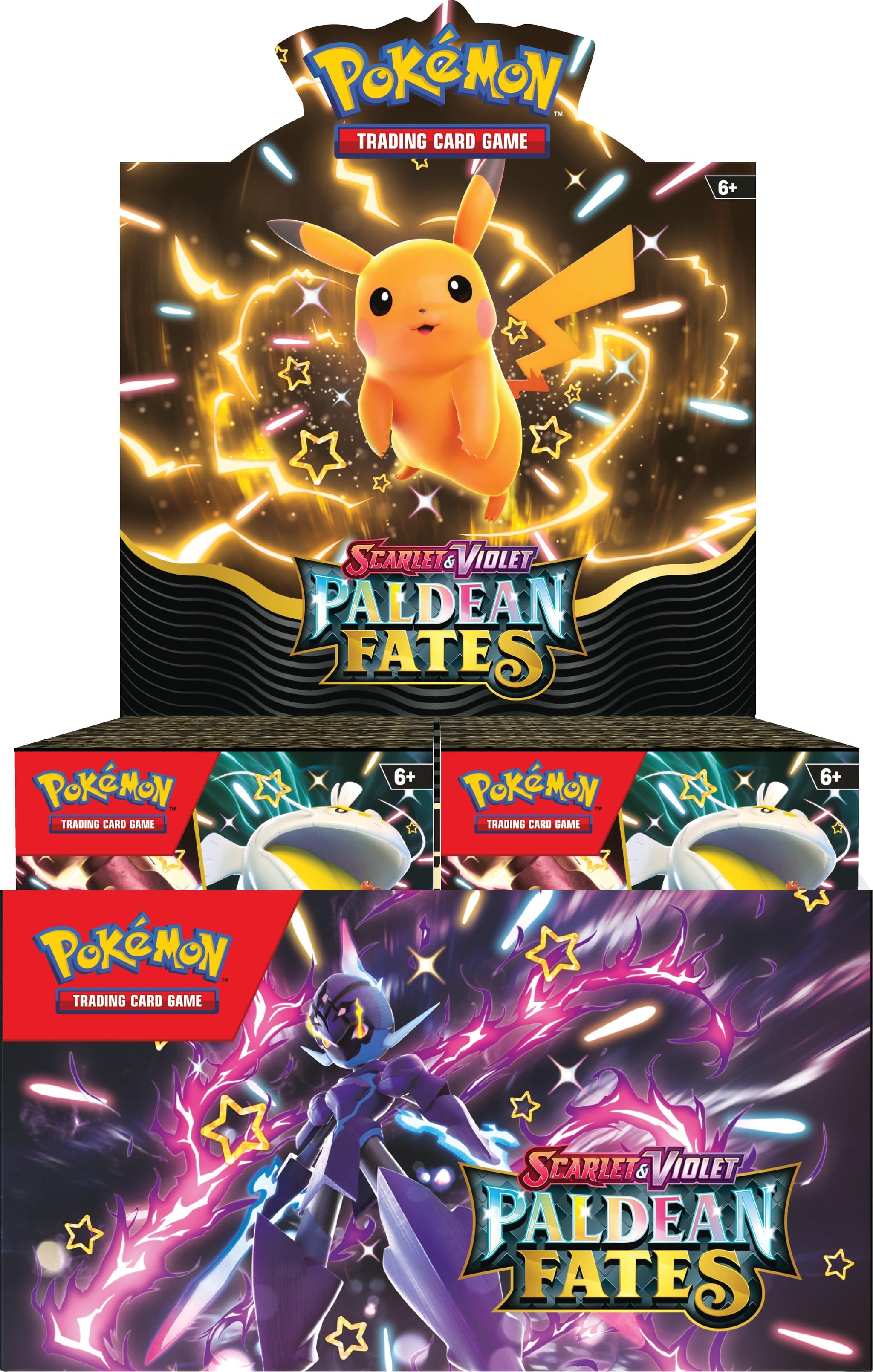 Pokémon TCG Paldean Fates - 6 Booster Bundle Display
