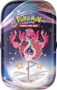 Load image into Gallery viewer, Pokémon Flamigo Pokémon TCG Paldean Fates Mini Tin 820650856280
