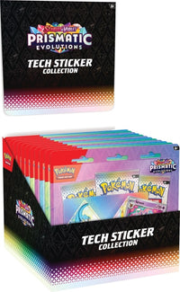Load image into Gallery viewer, Pokémon Pokémon TCG Prismatic Evolutions - Tech Sticker Collection - MAXIMAAL 1x per klant 196214112483
