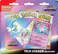 Load image into Gallery viewer, Pokémon Pokémon TCG Prismatic Evolutions - Tech Sticker Collection - MAXIMAAL 1x per klant 196214112483
