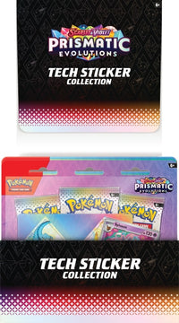 Load image into Gallery viewer, Pokémon Pokémon TCG Prismatic Evolutions - Tech Sticker Collection - MAXIMAAL 1x per klant 196214112483
