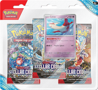 Load image into Gallery viewer, Pokémon Latias Pokemon TCG - Stellar Crown - 3-Pack Blister 820650859076

