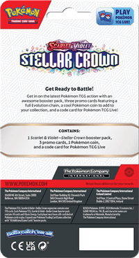 Load image into Gallery viewer, Pokémon Pokemon TCG - Stellar Crown -  Premium Checklane Blister

