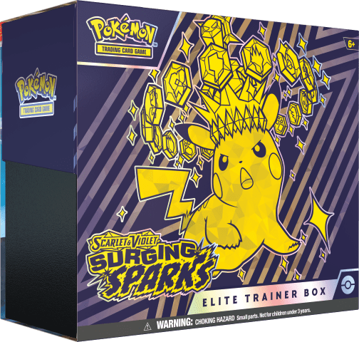 Pokémon Pokemon TCG - Surging Sparks - Elite Trainer Box 820650859526