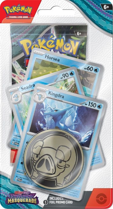 Pokémon Kingdra Pokemon TCG - Twilight Masqeurade -  Premium Checklane Blister 820650857942