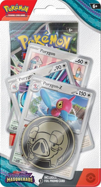 Load image into Gallery viewer, Pokémon Porygon-Z Pokemon TCG - Twilight Masqeurade -  Premium Checklane Blister 820650857942
