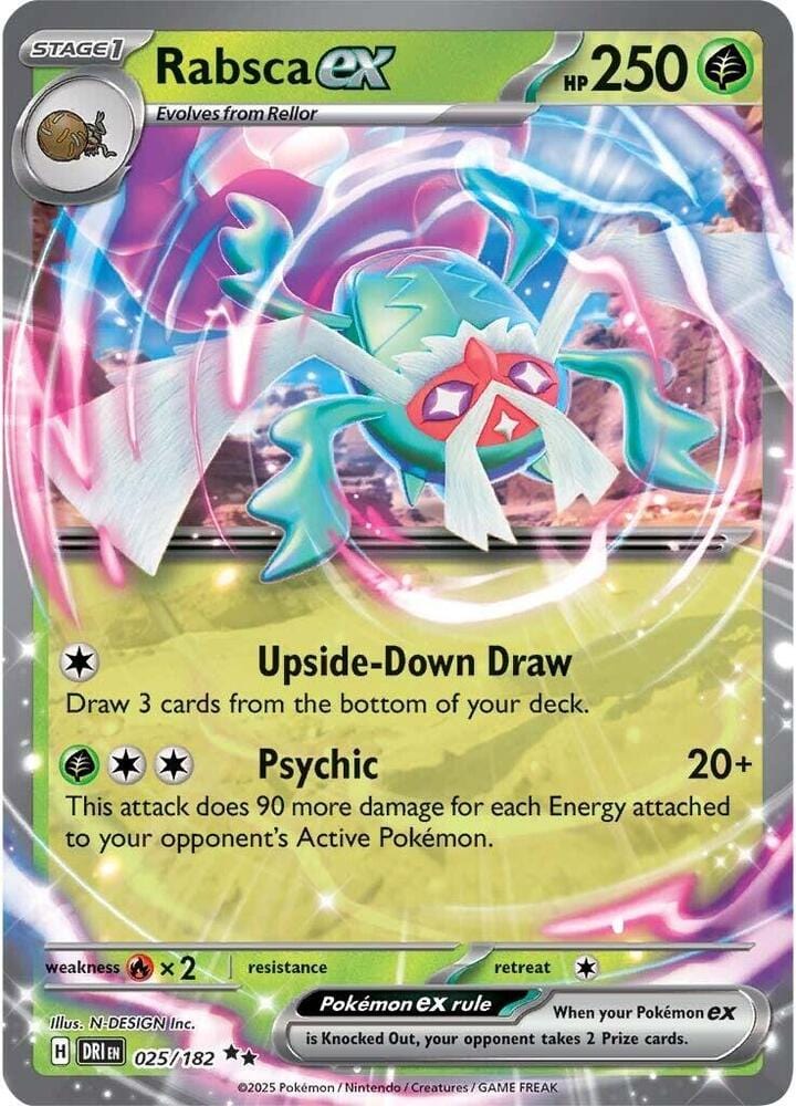 Pokémon Rabsca ex (DRI 025)