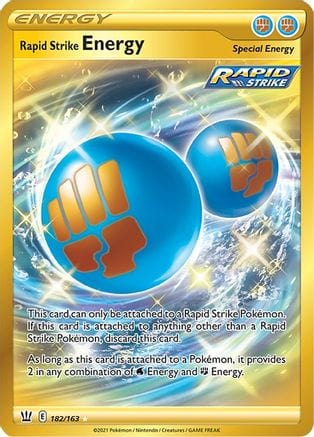 Pokémon Rapid Strike Energy (BST 182) 37392453