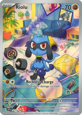 Pokémon Riolu (SVI 215) 33905989