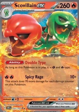 Pokémon Scovillain ex (SSP 037)