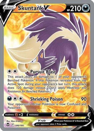 Pokémon Skuntank V (SIT 180) 99220037