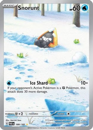 Pokémon Snorunt (PAR 188)