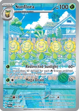 Pokémon Sunflora (TWM 169)