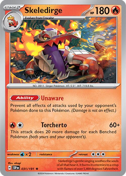 Pokémon Skeledirge Surging Sparks Bundel