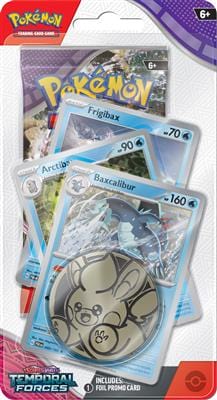 Pokémon Baxcalibur Temporal Forces - Premium Checklane Blister 0820650856549