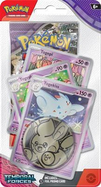 Load image into Gallery viewer, Pokémon Togekiss Temporal Forces - Premium Checklane Blister 0820650856549
