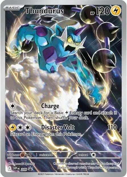 Pokémon Thundurus (SVP 209)