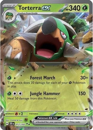 Pokémon Torterra ex (TEF 012)