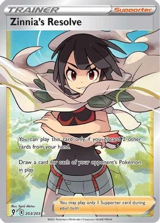 Pokémon Zinnia's Resolve (EVS 203) 03515205