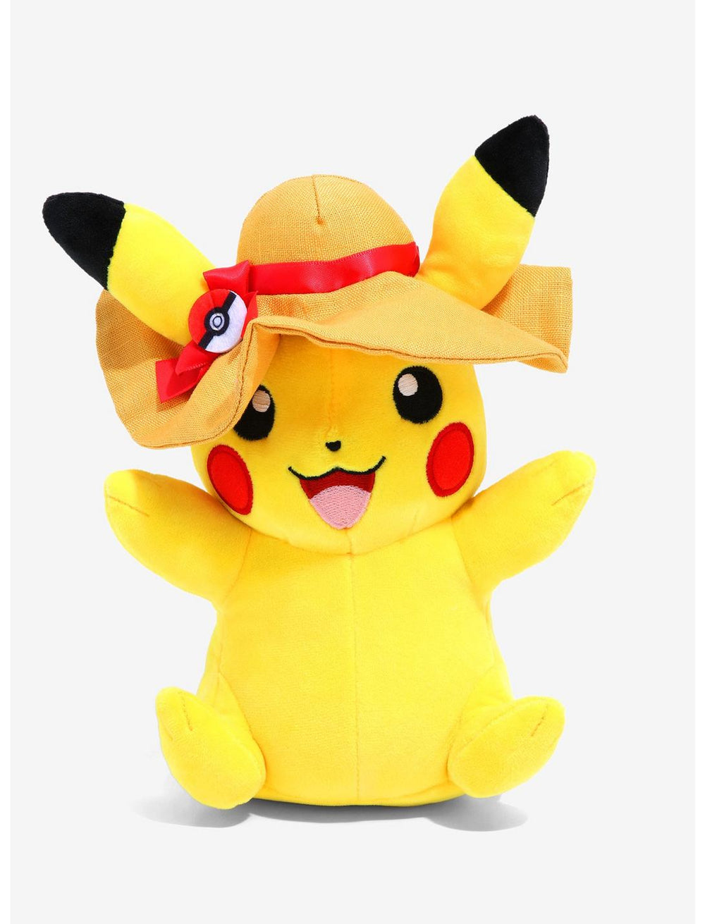 BOTI Pokemon Knuffel - Pikachu Summer Hat - Plush 20cm 0191726440673